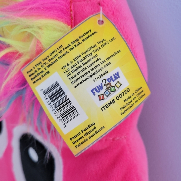 Poo-nicorns Pink Plush Toy Emoji Pillow plus Classic Poo Emoji Plush 💩 - Picture 9 of 10